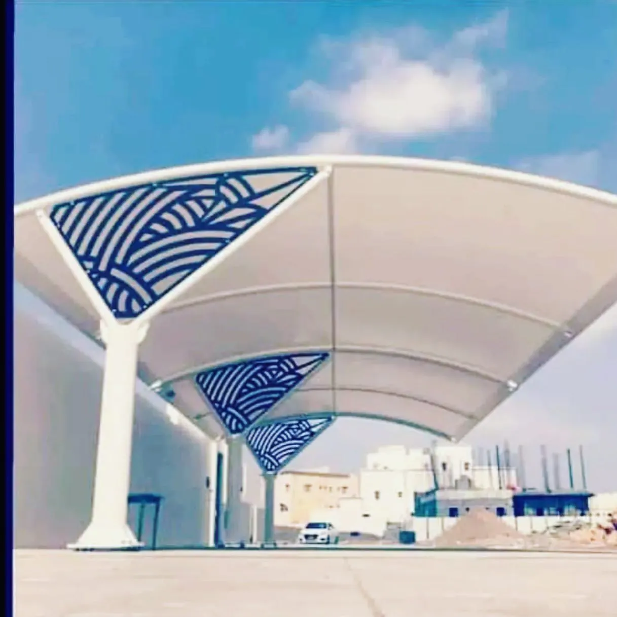 PVC Parking Shades in Saudia