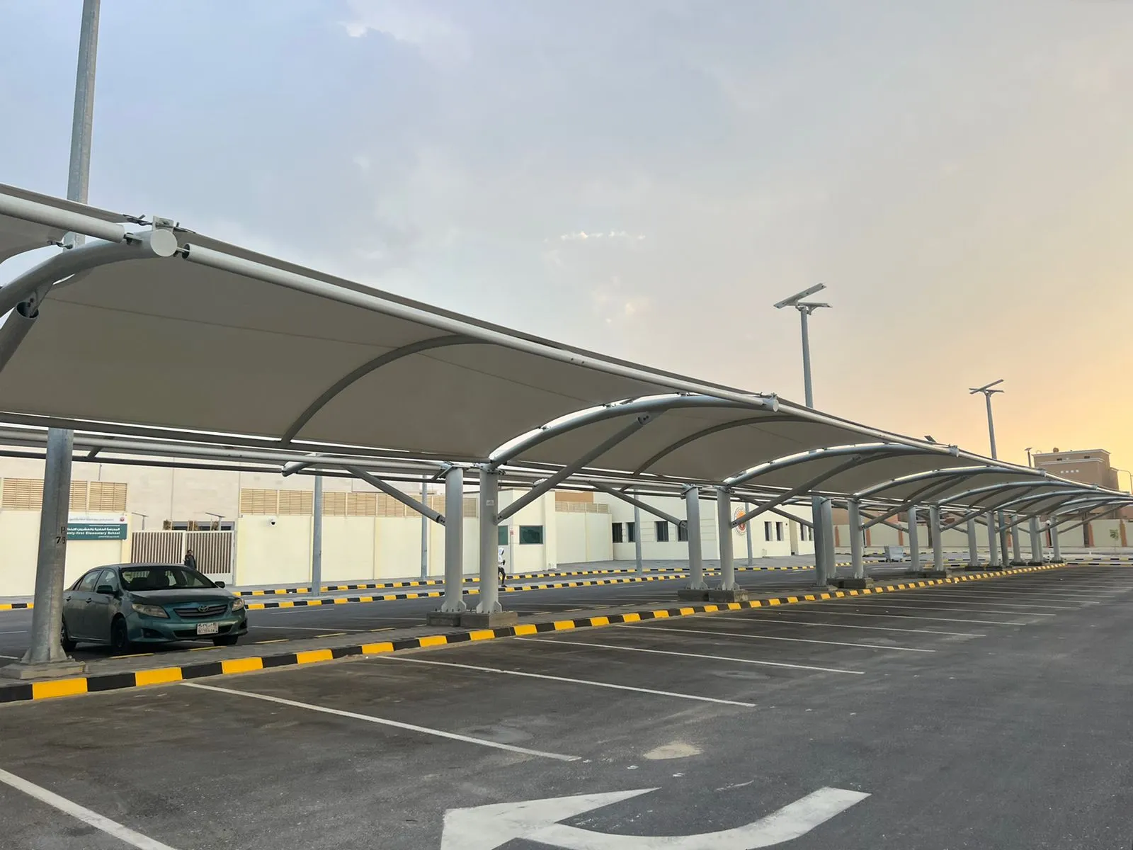 PVC Parking Shades KSA